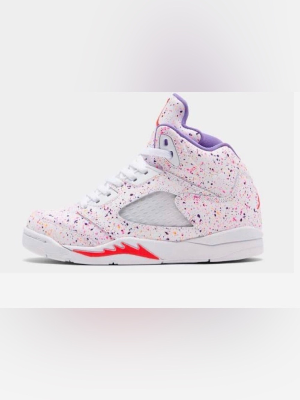 Jordan V Retro Easter Edition GS Multicolored Sneakers Size 7 Youth